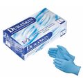 Liberty Glove & Safety Disposable Gloves, 4 mil Palm, Nitrile, Powdered, S, 100 PK, Blue 2000WC/S