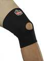 Proflex By Ergodyne Knee Support, Pull-Over, M, Black 615