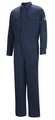 Vf Imagewear Flame-Resistant Coverall, Navy, 50 In CMD6NV RG 50