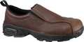 Nautilus Safety Footwear Work Shoes, Men, 11-1/2M, Slip On, Brown, PR N1620 SZ: 11.5M