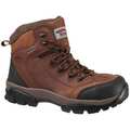Avenger Safety Footwear Size 10 Men's 6 in Work Boot Composite Work Boot, Brown A7244 SZ: 10W