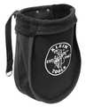 Klein Tools Tool Pouch, Tool Pouch, Black, Canvas, 1 Pockets 51A