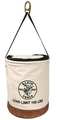 Klein Tools Bucket Bag, Natural, No. 1 Canvas, 1 Pockets 5104CLR22