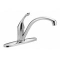 Delta Manual 3-hole 8" installation Hole Deck-Mount Kitchen Faucet, Chrome 140-WE-DST