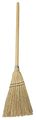 Tough Guy 7 in Sweep Face Broom, Soft/Stiff Combination, Natural, Tan 34F929
