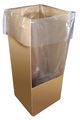 Cellucap 38 gal Trash Bags, 36 in x 52 in, Contractor, 3 mil, Clear, 100 PK PL3652