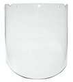 Msa Safety Faceshield Visor, V-Gard Frames, PC, Clear 10115853