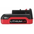 Porter-Cable 18V LX Lithium Ion Battery Pack PC18BLX