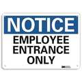 Lyle Entrance Sign, 10 in H, 14 in W, Plastic, Horizontal Rectangle, English, U5-1182-NP_14X10 U5-1182-NP_14X10