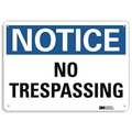 Lyle Notice Sign, RecycldReflecAlum, 10inWx7inH, U5-1419-RA_10X7 U5-1419-RA_10X7