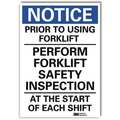 Lyle Notice Sign, 14 in H, 10 in W, Reflective Sheeting, Vertical Rectangle, English, U5-1467-RD_10X14 U5-1467-RD_10X14