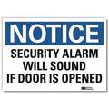 Lyle Notice Sign, 10\u0022 x 14\u0022, Vinyl, 10 in H, 14 in W, Reflective Sheeting, U5-1511-RD_14X10 U5-1511-RD_14X10