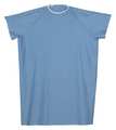 Dmi Convalescent Gown, One Size, Blue 532-8030-0139
