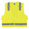 Ergodyne S/M Class 2 Surveyors Vest, Lime 21423