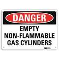 Lyle Danger Sign, 10 in H, 14 in W, Horizontal Rectangle, English, U3-1424-NA_14x10 U3-1424-NA_14x10