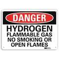 Lyle Danger No Smoking Sign, 7" H, 10" W, Vertical Rectangle, English, U3-1667-RA_10X7 U3-1667-RA_10X7