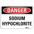 Lyle Danger Sign, 7 in H, 10 in W, Plastic, Vertical Rectangle, English, U3-1985-NP_10X7 U3-1985-NP_10X7