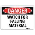 Lyle Danger Sign, 10 in H, 14 in W, Aluminum, Horizontal Rectangle, English, U3-2043-NA_14x10 U3-2043-NA_14x10