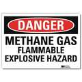 Lyle Danger Sign, 10 in H, 14 in W, Horizontal Rectangle, English, U3-1797-RD_14X10 U3-1797-RD_14X10