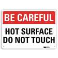 Lyle Safety Sign, 10 in Height, 14 in Width, Aluminum, Horizontal Rectangle, English, U7-1015-RA_14X10 U7-1015-RA_14X10