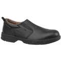 Cat Footwear Size 7-1/2 Men's Loafer Shoe Steel Work Shoe, Black P90098