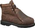 Carolina Shoe Size 8 Men's 6 in Work Boot Steel Work Boot, Brown CA5501