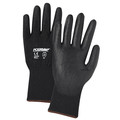 West Chester Protective Gear Cut Resistant Coated Gloves, A3 Cut Level, Polyurethane, 2XL, 12PK 730TBU/XXL