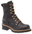 Carolina Shoe Wrk Boots, Mens, 12, D, Welted, 8inH, Black, PR CA8823