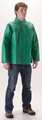 Nasco Chemical Splash Jacket, XL, PVC/Polyester 52JGX