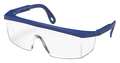 Pyramex Safety Glasses, Clear Scratch-Resistant SN410S