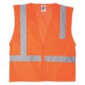 Kishigo Orange 4XL High-Visibility Vest, 30-1/4inL 1090-4X