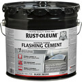 Rust-Oleum Flashing Roof Cement, Black, 2.8 gal 345462