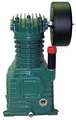 Rolair Air Compressor Pump, 1 1/2 hp, 3 hp, 1 Stage, 34 oz Oil Capacity, 2 Cylinder PMP12K17GR