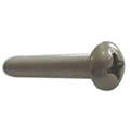 Zoro Select #10-24 x 1-1/4 in Phillips Round Machine Screw, Plain 18-8 Stainless Steel, 100 PK U51211.019.0125