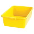 Carlisle Foodservice Tote Box, Yellow, Polyethylene N4401104