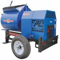 Marshalltown Mortar Plaster Mixer, 12 cu. ft., 8 HP, Gas 1200MP8HP