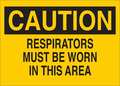 Condor Caution Sign, Respirators, Txt, SA, Vnl 34GK84