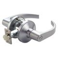 Zoro Select Lever Lockset, Mechanical, GT Curved GT115PHL626234ASASFL
