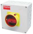 Hoffman Nonfusible Enclosed Disconnect Switch, 63 A, 600V AC, 3 pole, NEMA 12, 3R VS-DS80RYK