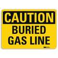 Lyle Safety Sign, 7 in Height, 10 in Width, Aluminum, Vertical Rectangle, English, U4-1101-RA_10X7 U4-1101-RA_10X7