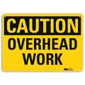 Lyle Safety Sign, 10 in Height, 14 in Width, Aluminum, Horizontal Rectangle, English, U4-1580-RA_14X10 U4-1580-RA_14X10