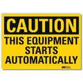 Lyle Safety Sign, 5 in H, 7 in Width, Reflective Sheeting, Horizontal Rectangle, English, U4-1709-RD_7X5 U4-1709-RD_7X5