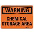 Lyle Warning Sign, 7 in H, 10 in W, Vertical Rectangle, English, U6-1041-RA_10X7 U6-1041-RA_10X7