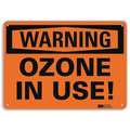 Lyle Warning Sign, 10 in H, 14 in W, Vertical Rectangle, English, U6-1192-RA_14X10 U6-1192-RA_14X10