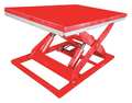 Dayton Scissor Lift Table, 4000 lb. Cap, 48"W, 72"L 35KT40