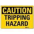 Lyle Safety Sign, 10 in H, 14 in W, Reflective Sheeting, Horizontal Rectangle, English, U4-1736-RD_14X10 U4-1736-RD_14X10