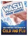 Safetyposter.Com Safety Poster, Wash Your Hands, Help, ENG P4741