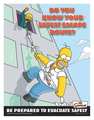 Safetyposter.Com Simpsons Safety Poster, Do You Know, ENG S1102