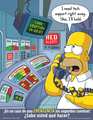 Safetyposter.Com Simpsons Safety Poster, Emergencia, SP S1105SP
