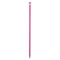 Vikan 51" Color Coded Handle, 1 1/4 in Dia, Pink, Polypropylene 29601